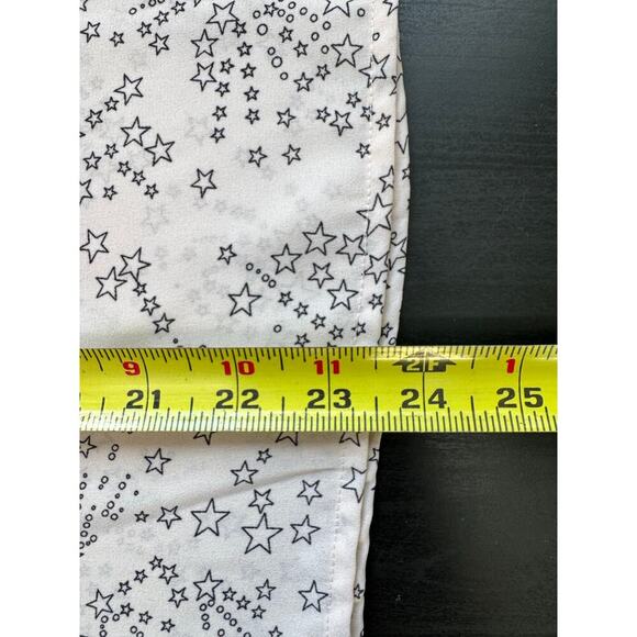 Rebecca Minkoff Sharon Smocked Ruffled Star-Print Top In Blush Pink Size Large - Picture 12 of 12